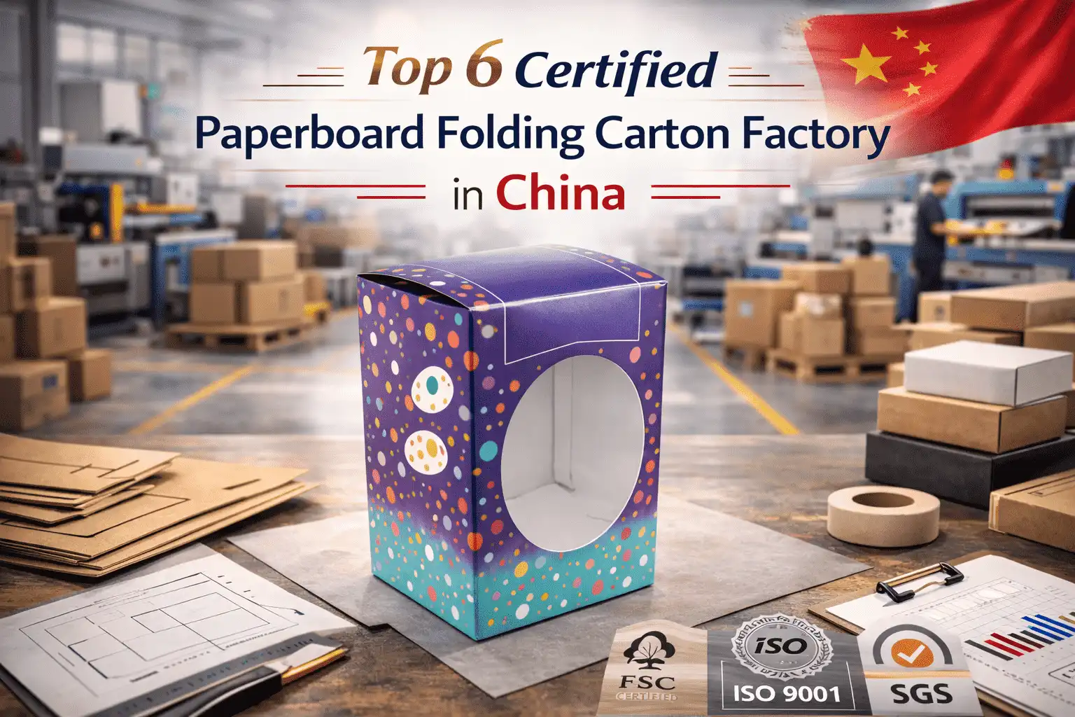 Top 6 Certified Paperboard Folding Carton Factory in China